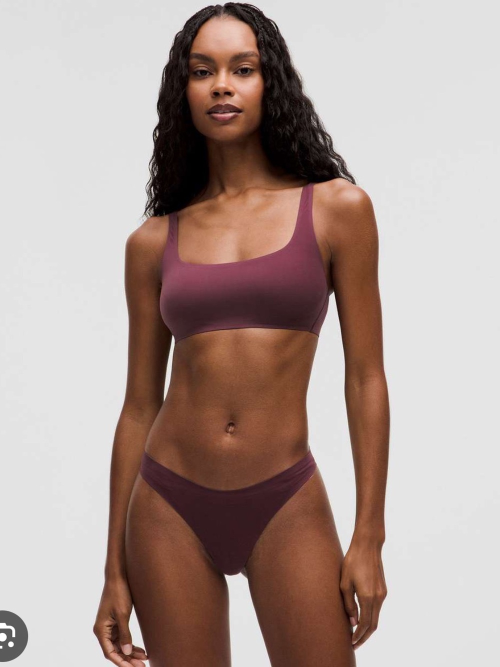 Wundermost Ultra-Soft
Nulu Scoop-Neck Bralette in Midnight Plum 8